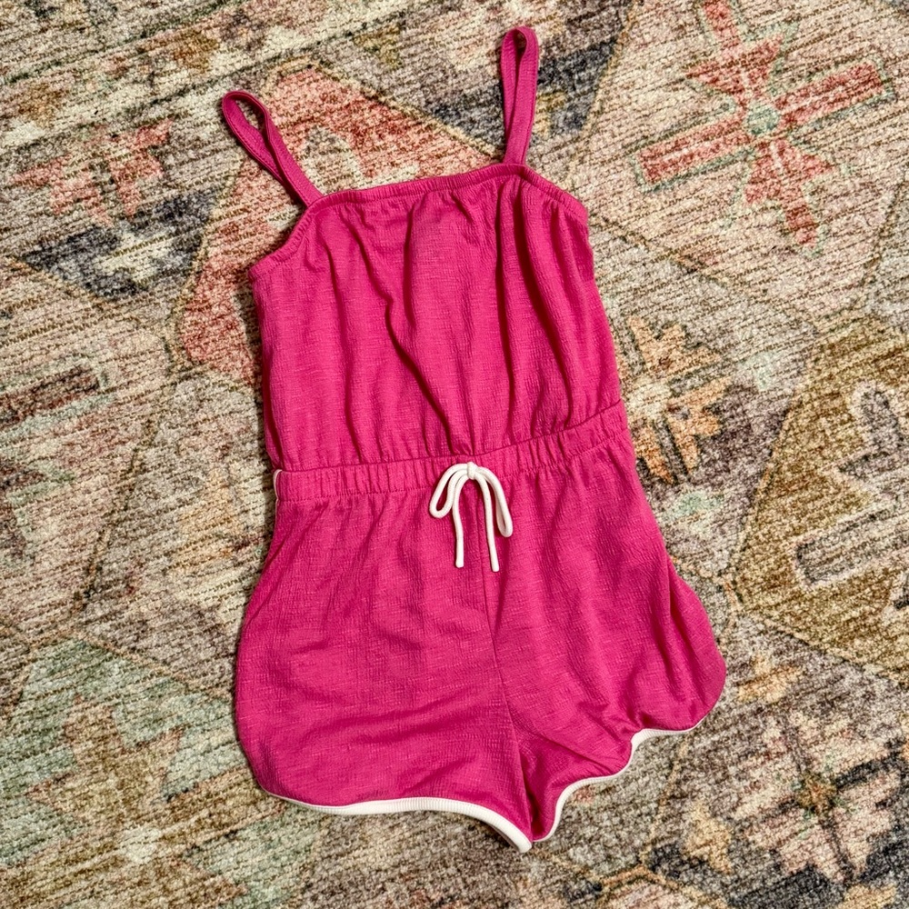 Art Class Pink Romper
